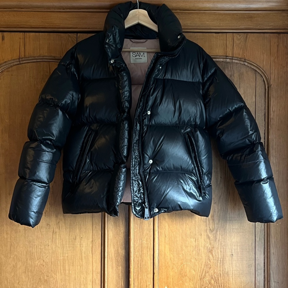 SAM Black Puffer Jacket